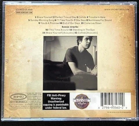 Howie Day – Stop All The World Now (CD, Special Edition, 2004, Epic EK 93560) - Maple City Music