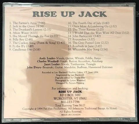 Rise Up Jack — Rise Up Jack (New) - Maple City Music