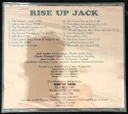 Rise Up Jack — Rise Up Jack (New) - Maple City Music
