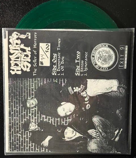Heidnik Stew – The Seller Of Horrors (7", Limited Edition Numbered Green Vinyl, 1997, Exit 9 Records) - Maple City Music