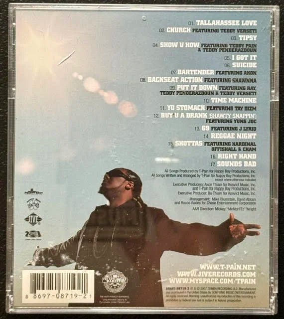 T-Pain – Epiphany (CD, 2007, Jive/Konvict Muzik 88697-08719-2) - Maple City Music