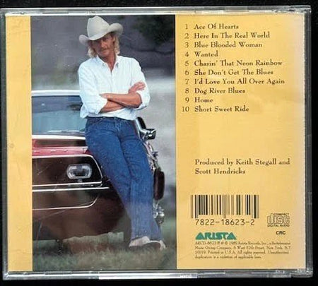 Alan Jackson – Here In The Real World (CD, Album, Club Edition, 1989, Arista ARCD-8623) - Maple City Music