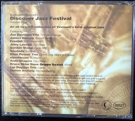 Discover Jazz Festival - Volume One (CD, Compilation, Early 2000s, Independent) - Maple City Music
