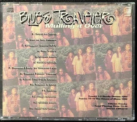 Blues Traveler – Mulling It Over (CD, Compilation, Unofficial Release, 2000, EMCD19) - Maple City Music