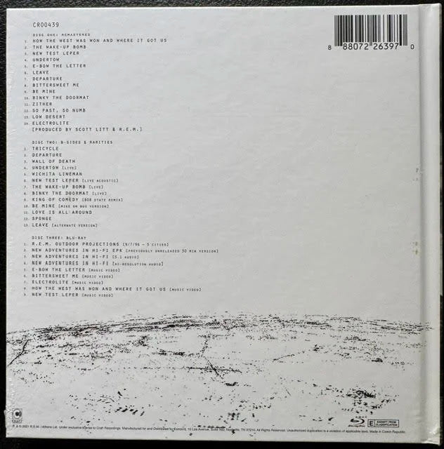 R.E.M. – New Adventures in Hi-Fi (CD, 2021, Craft Recordings CR00439) - Maple City Music