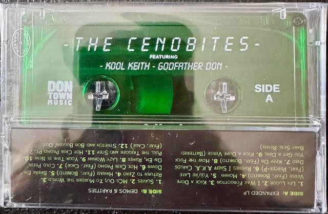 The Cenobites Featuring Kool Keith & Godfather Don – The Cenobites (Cassette, 2025, Don Town Music DTM001) - Maple City Music
