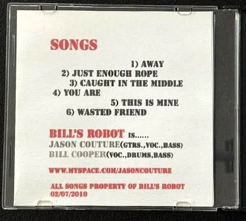 Bill’s Robot – Bill’s Robot (CD, EP, 2010, Independent) - Maple City Music