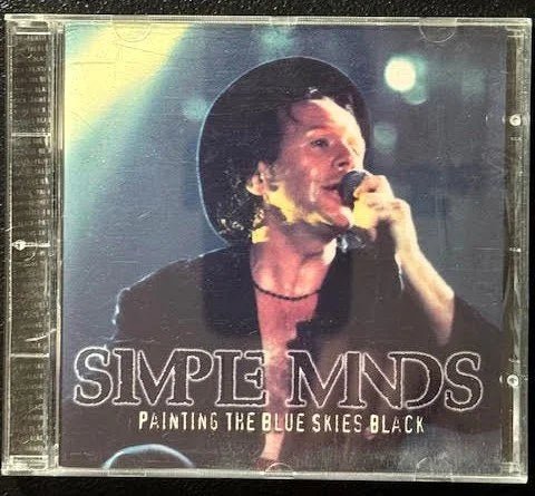 Simple Minds – Painting The Blue Skies Black (Used) - Maple City Music