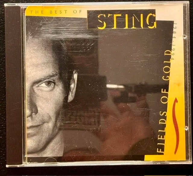 Sting – Fields Of Gold: The Best Of Sting 1984–1994 (CD, 1994, A&M 31454 0269 2, Pitman Pressing) - Maple City Music