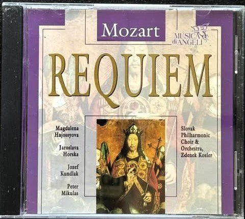 W.A. Mozart – Requiem In D Minor K.626 (CD, 1995, Musica Di Angeli 5028421991863) - Maple City Music