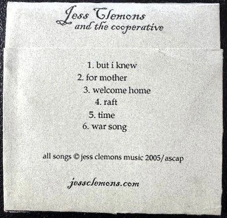 Jess Clemons and the Cooperative – Welcome Home EP (New) - Maple City Music
