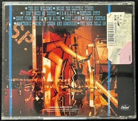 W.A.S.P. – Inside The Electric Circus (Used) - Maple City Music
