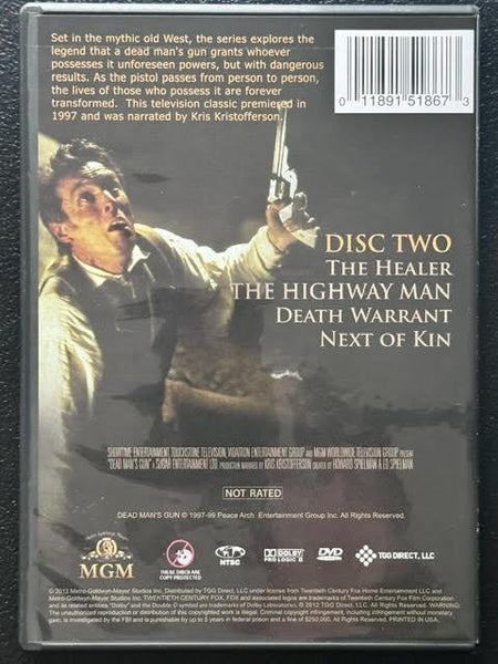 Dead Man’s Gun – Best Of Season 1 Volumes 1 & 2 (DVD, Television Series Collection, MCA Television / Universal Studios Home Entertainment) - Maple City Music