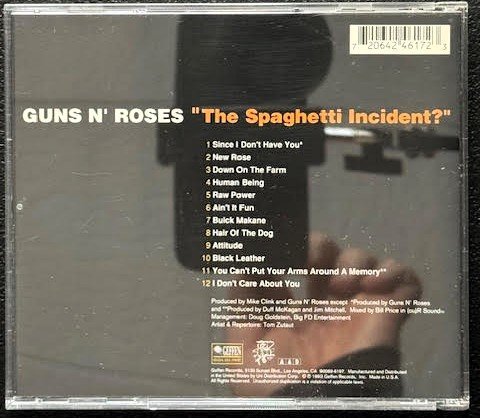 Guns N' Roses – "The Spaghetti Incident?" (CD, 1993, Geffen Records GEFD 24617) - Maple City Music