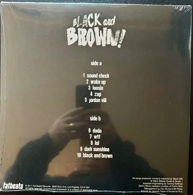 Black Milk & Danny Brown – Black and Brown (LP, 2026, Fat Beats FB5152) - Maple City Music