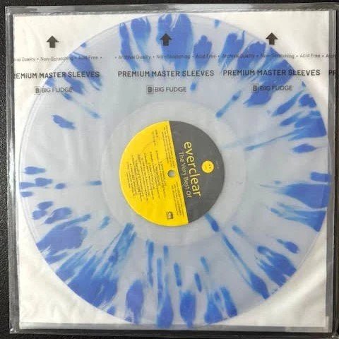 Everclear – The Very Best Of Everclear (LP, 2014, Cleopatra CLP-1758, Clear with Blue Splatter, Limited Edition) - Maple City Music