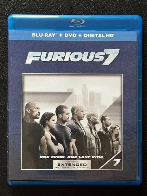 Furious 7 (Blu-ray + DVD + Digital HD, 2015, Universal Pictures Home Entertainment) - Maple City Music