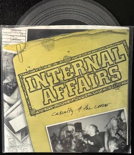 Internal Affairs – Casualty Of The Core (7", EP, Clear Vinyl, 2003, Malfunction Records 10) - Maple City Music