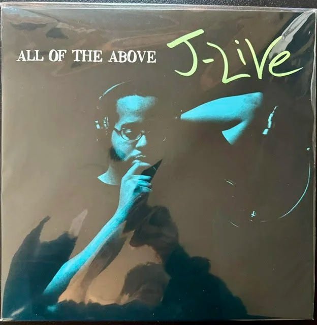 J-Live – All of the Above (2xLP, 2026, Fat Beats L-CDE0001) - Maple City Music