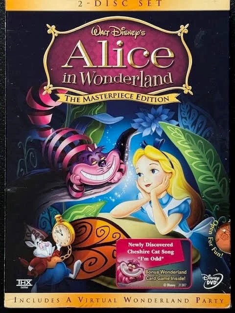 Alice in Wonderland – Masterpiece Edition (2-Disc Set) (DVD, 2-Disc Masterpiece Edition, Buena Vista Home Entertainment) - Maple City Music