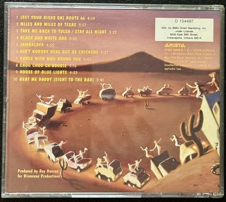 Asleep At The Wheel – Live Rockin’ Greatest Hits (CD, 1993, Arista D 154497) - Maple City Music