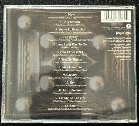 Def Leppard – X (CD, Album, 2002, Island Records 440 063 121-2) - Maple City Music