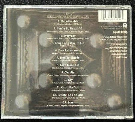 Def Leppard – X (CD, Album, 2002, Island Records 440 063 121-2) - Maple City Music