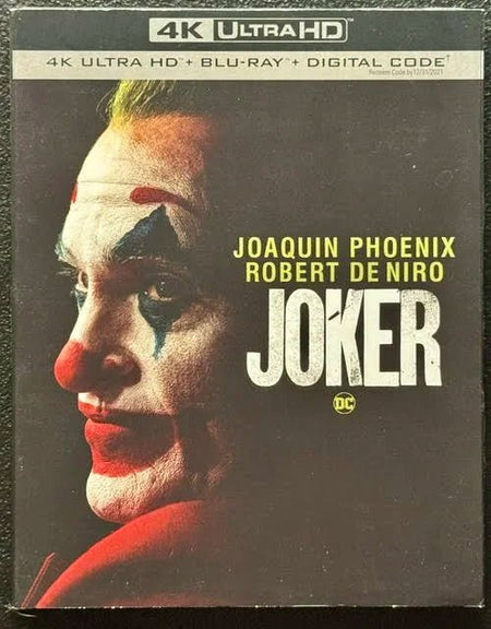 Joker (4K Ultra HD + Blu-ray + Digital, 2019, Warner Bros.) - Maple City Music