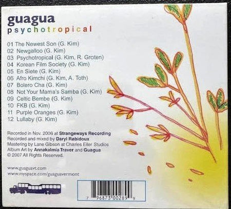 Guagua – Psychotropical (CD, Album, 2007, Independent) - Maple City Music