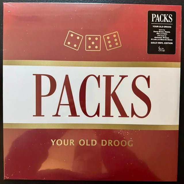 Your Old Droog – Packs (LP, Gold Vinyl, 2026, Fat Beats FB5181) - Maple City Music