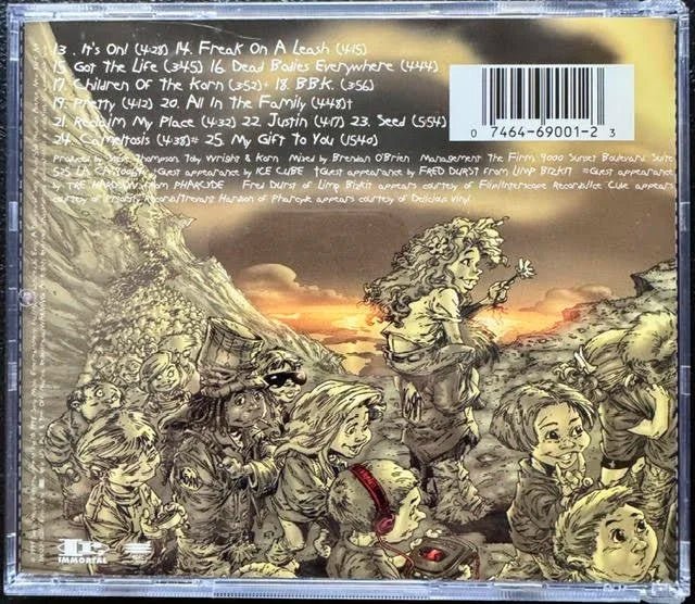 Korn – Follow The Leader (CD, 1998, Immortal/Epic 7464-69001-2) - Maple City Music