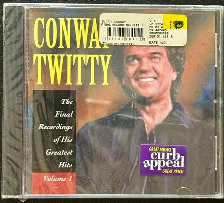 Conway Twitty – The Final Recordings Of His Greatest Hits Volume 1 (CD, 1993, Curb Records D2-77641) - Maple City Music