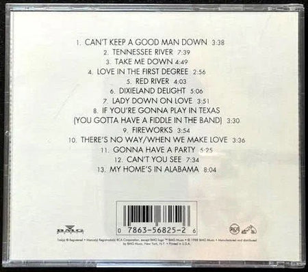 Alabama – Alabama Live (CD, 1988, RCA 6825-2-R) - Maple City Music