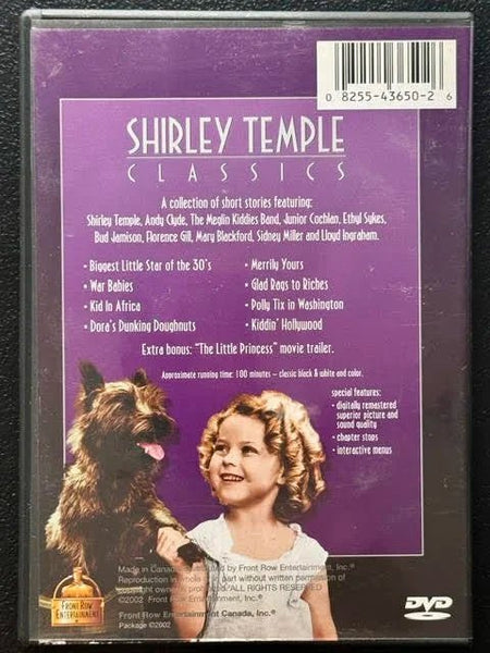 Shirley Temple Classics (DVD, 20th Century Fox) - Maple City Music