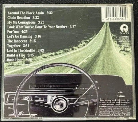 Drivin-N-Cryin – Fly Me Courageous (CD, Album, Club Edition, CRC, PDO, 1990, Island Records I2 48000) - Maple City Music
