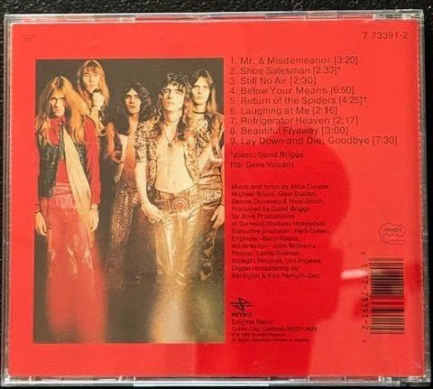 Alice Cooper – Easy Action (CD, Album, Reissue, Enigma Retro / Straight 7 73391-2) - Maple City Music