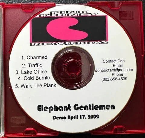 Elephant Gentlemen – The Demo (CD, 2002, Pink Kidney Records) - Maple City Music