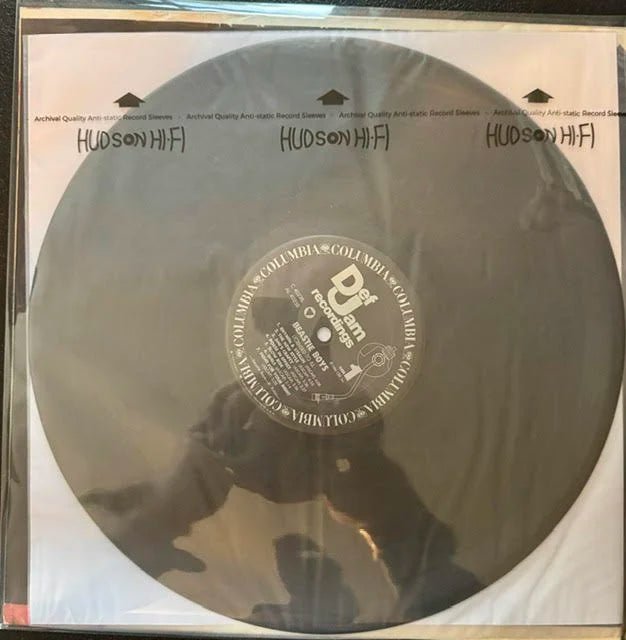 Beastie Boys – Licensed To Ill (LP, Album, Stereo, Carrollton Pressing, 1986, Def Jam Recordings FC 40238) - Maple City Music