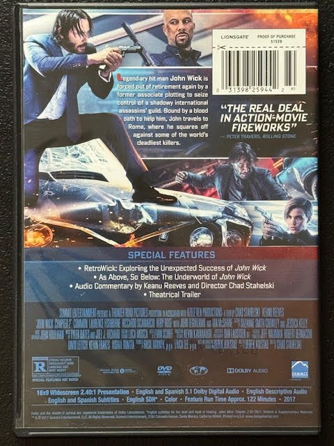 John Wick: Chapter 2 (Used) - Maple City Music