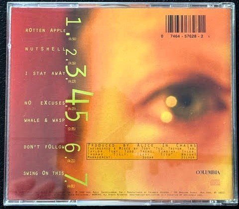 Alice In Chains – Jar Of Flies (CD, EP, Stereo, No SID Codes, 1994, Columbia CK 57628) - Maple City Music