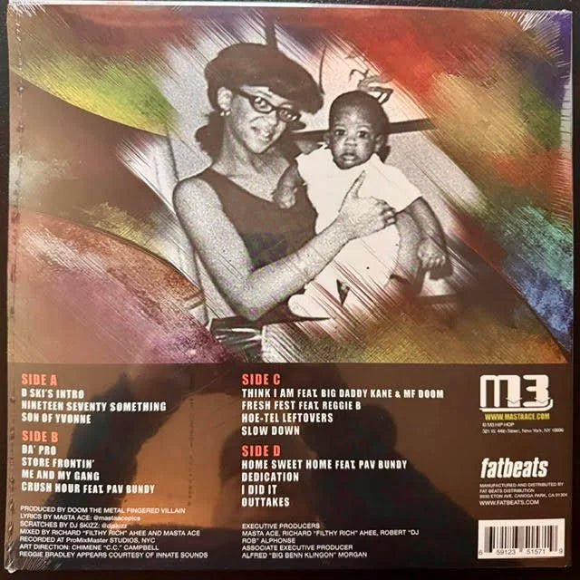 Masta Ace & MF DOOM – MA_DOOM: Son of Yvonne (2xLP, 2026, Fat Beats FB5157) - Maple City Music
