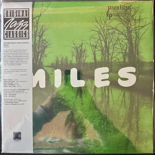 The New Miles Davis Quintet – Miles (LP, Mono, 180g, Original Jazz Classics Reissue, 2024, Prestige / Craft Recordings CR00722) - Maple City Music
