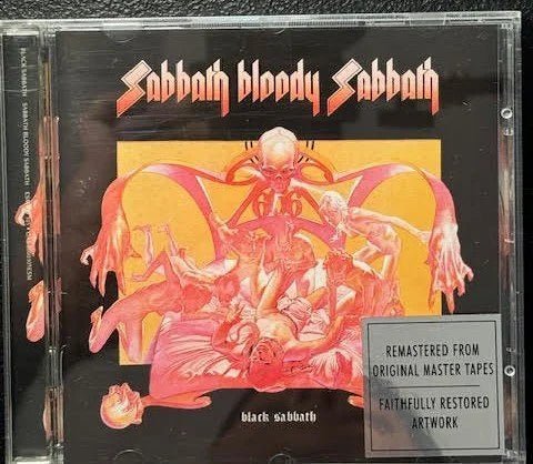 Black Sabbath – Sabbath Bloody Sabbath (CD, Reissue, Remastered, 1996, Essential! Records ESM CD 305) - Maple City Music