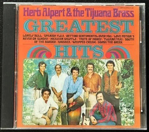 Herb Alpert & The Tijuana Brass – Greatest Hits (CD, Club Edition, A&M Records CD 3267) - Maple City Music