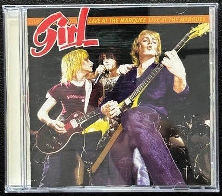 Girl – Live At The Marquee (CD, 2001, Receiver Records Limited RRCD 298 Z UK) - Maple City Music