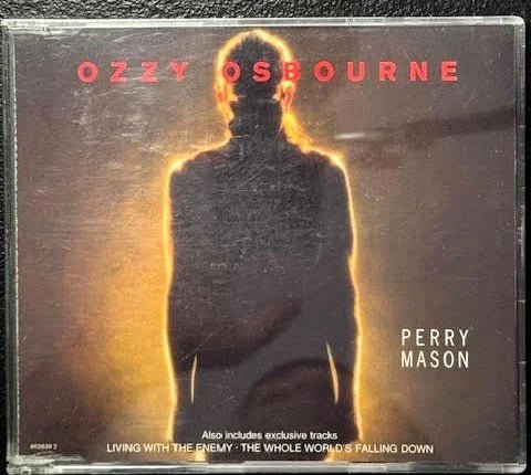 Ozzy Osbourne – Perry Mason (CD, Single, Slimcase, 1995, Epic 662639 2) - Maple City Music
