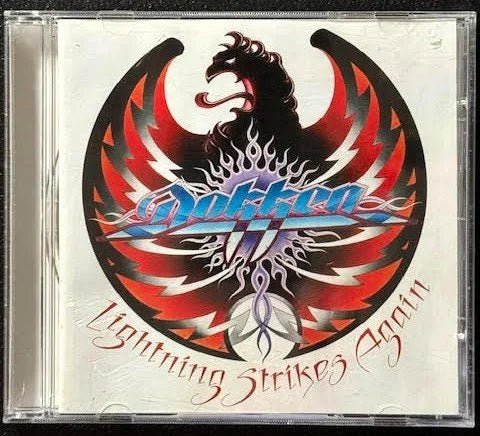 Dokken – Lightning Strikes Again (CD, Album, Slipcase, 2008, Rhino Entertainment R2 460028) - Maple City Music