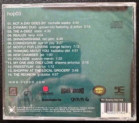 hop03 – An Independent Collection of Rhythms and Melodies from the North Upper Most (CD, Compilation, Big Heavy World) - Maple City Music