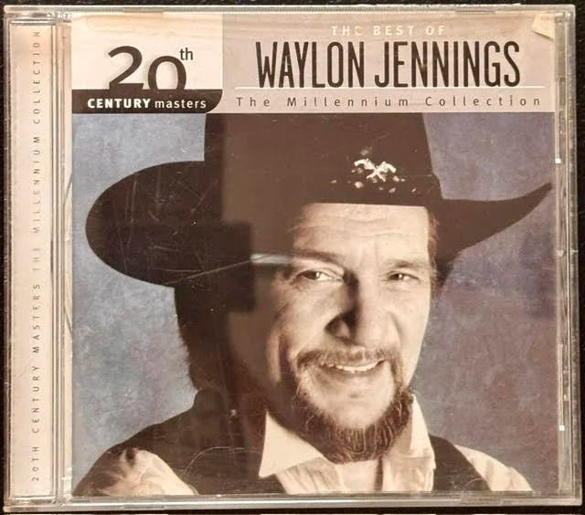Waylon Jennings – The Best Of Waylon Jennings: The Millennium Collection (CD, 1999, MCA Nashville 088 170 139-2) - Maple City Music