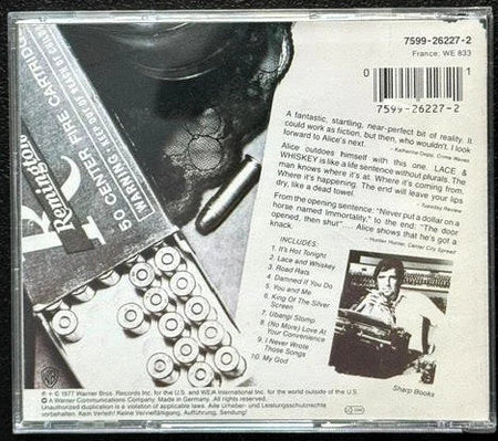 Alice Cooper – Lace And Whiskey (CD, Warner Bros. Records 7599-26227-2) - Maple City Music